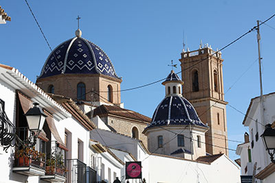 Altea : ses toits bleus