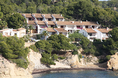 Calpe : urbanisation en bord de mer