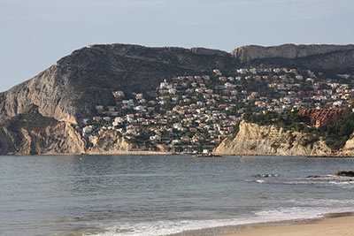 Calpe : villas nichées sur les hauteurs