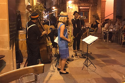 Javea : musique dans le pueblo