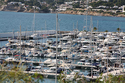 Moraira : le port